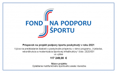 Opláštenie multifunkčného športového areálu Vavrečka