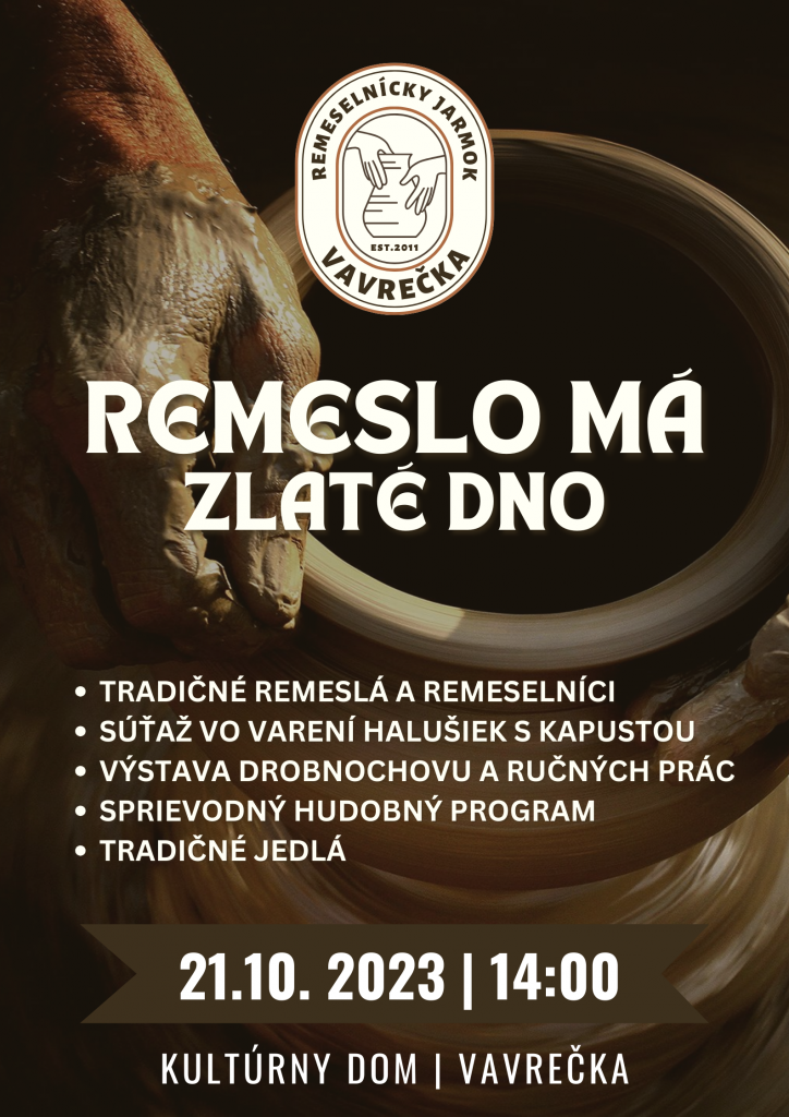 Remeslo má zlaté dno